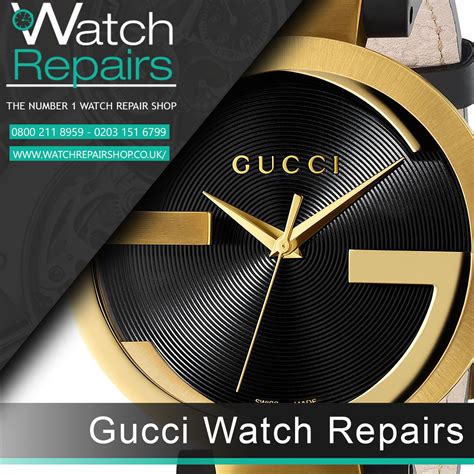 gucci timepiece repair